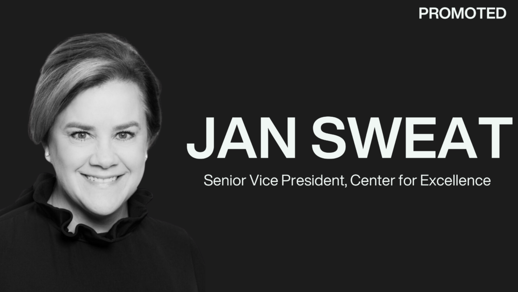 CHAP Appoints Jan Sweat as Senior Vice President, Center for Excellence 
